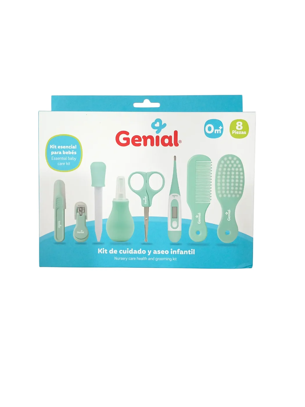 SET DE CUIDADO Y ASEO INFANTIL 8 PIEZAS