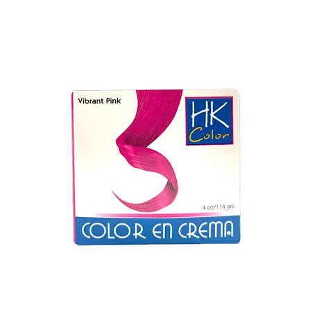 COLOR CREAM HK VIBRANT PINK 4OZ