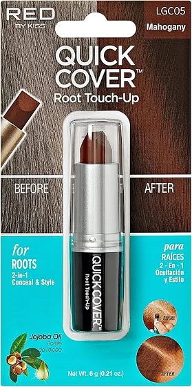 RED BY KISS QUICK COVER DAR BROWN LGC05