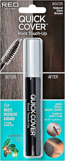 RED BY KISS QUICK COVER NATURAL DARK BROWN BGC05