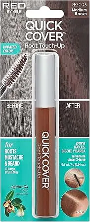 RED BY KISS QUICK COVER MEDIUM BROWN BGC03