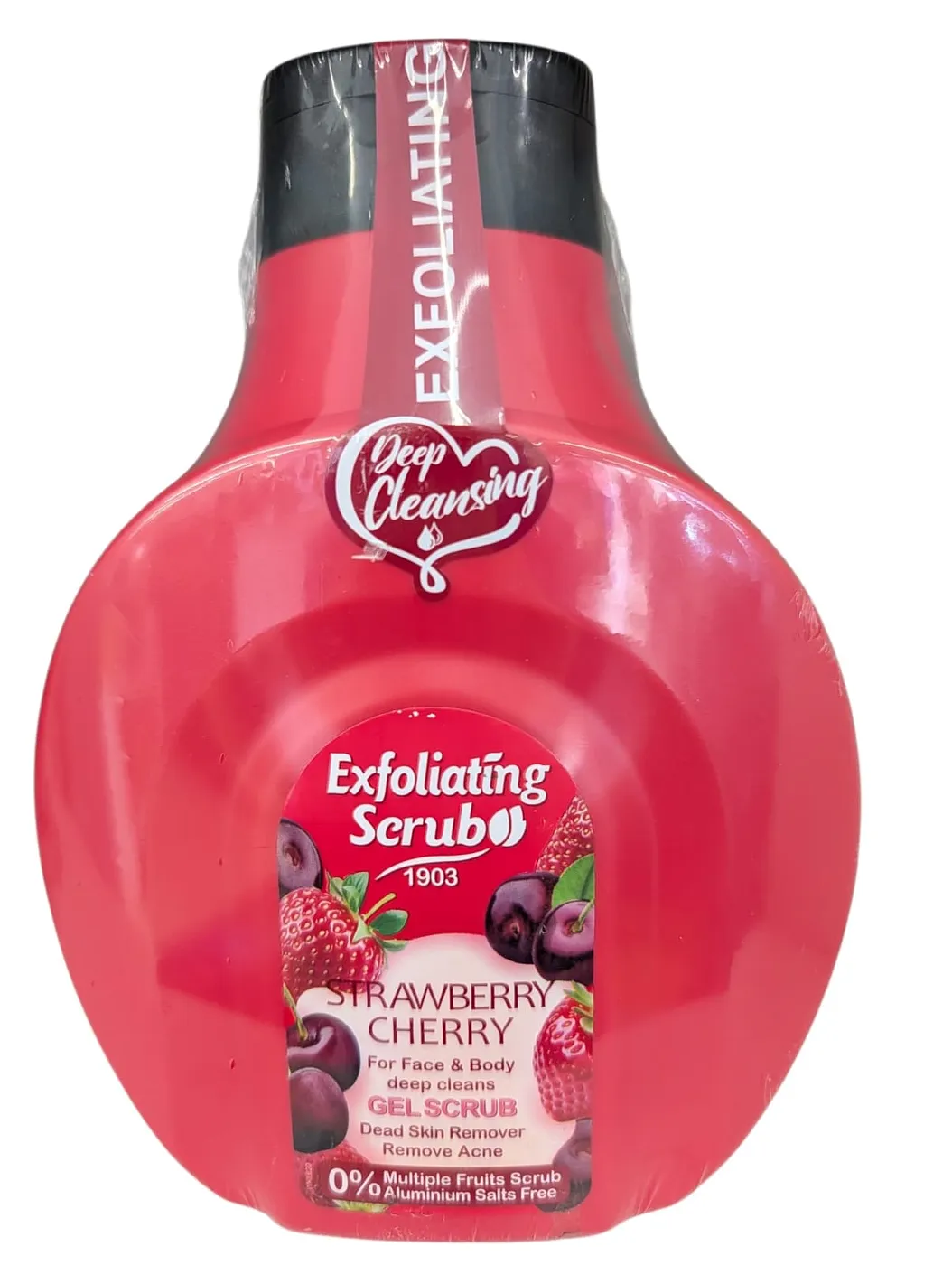 EXFOLIANTE STRAWBERRY CHERRY 500g