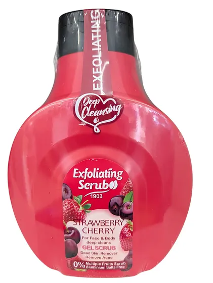 EXFOLIANTE STRAWBERRY CHERRY 500g