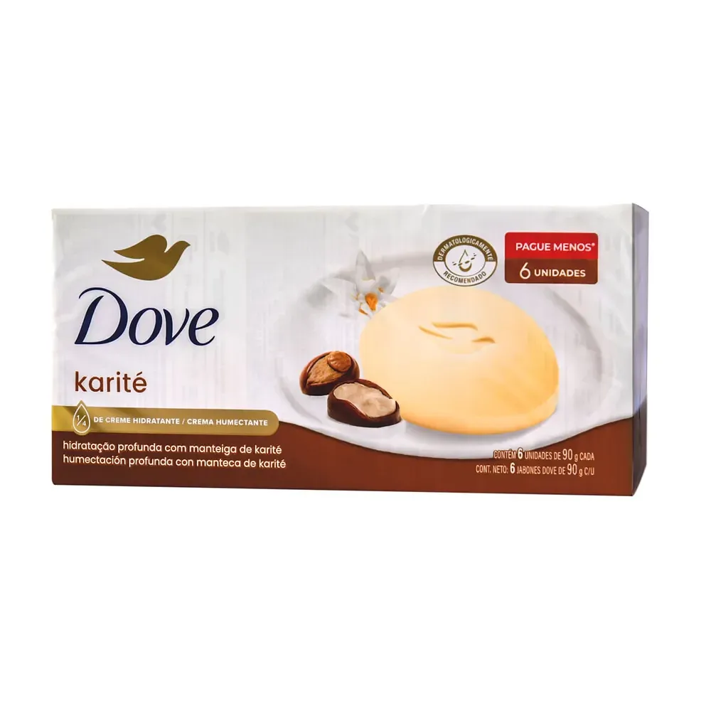 DOVE JABON  KARITE 6PACK