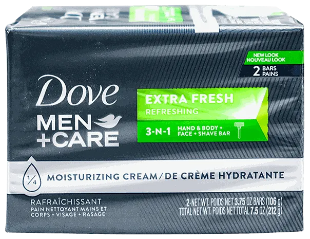 DOVE JABON EXTRA FRESH 2PACK