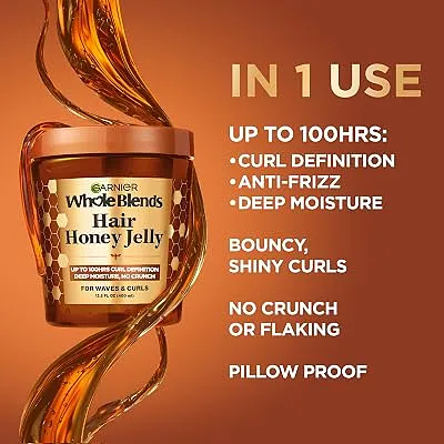 WHOLE BLENDS WAVES & CURLS HONEY JELLY 13.5OZ