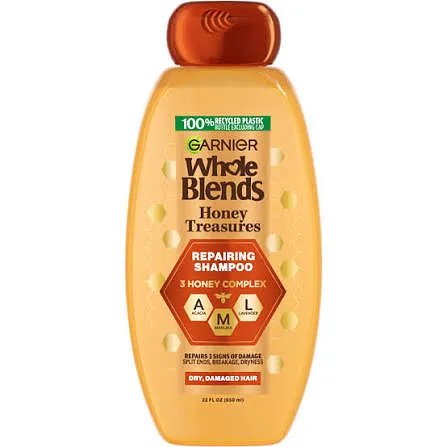 WHOLE BLENDS SHAMPOO HONEY TREASURES 22oz