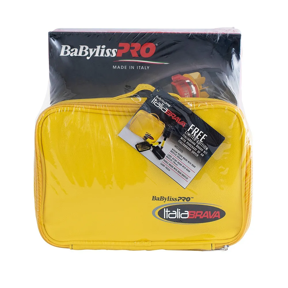 BABYLISSPRO Italia Brava Hair Brush Kit