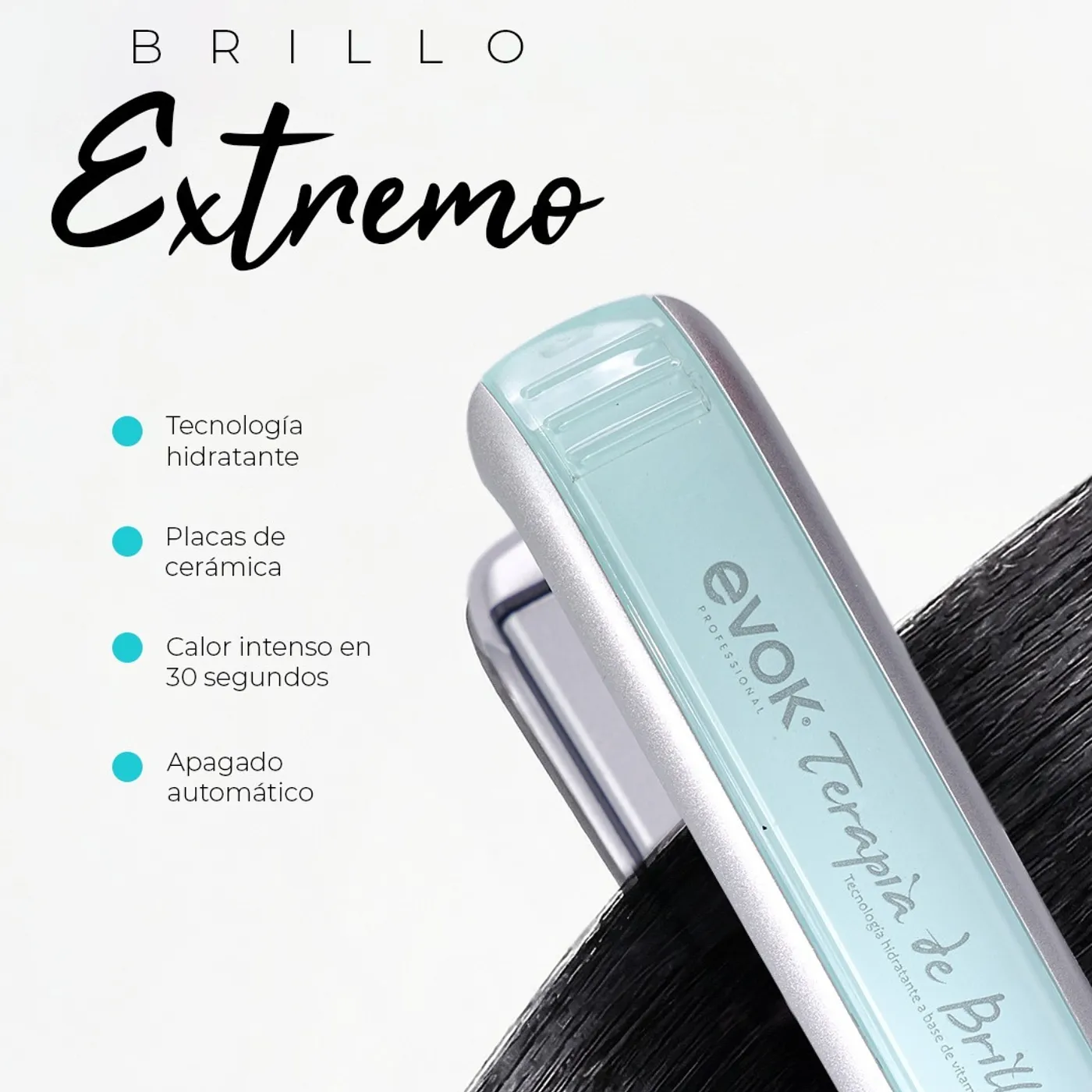 EVOK PROFESSIONAL TENAZA CABELLO 230C