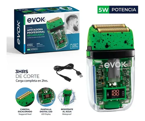 EVOK AFEITADORA PROFESIONAL EV-HC-TX35