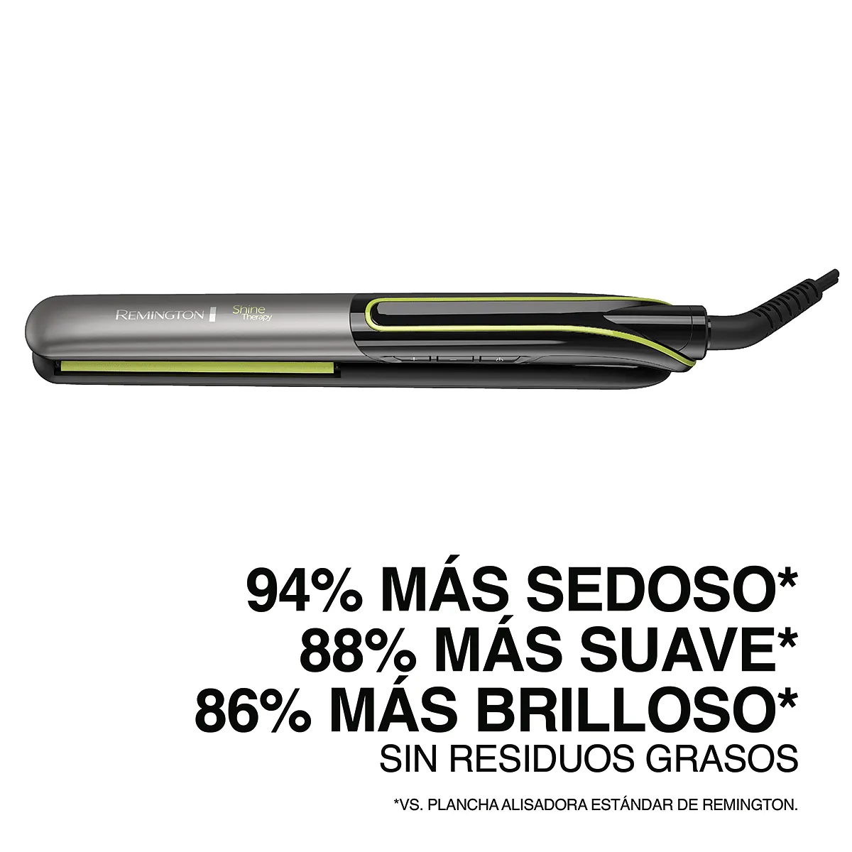 REMINGTON PLANCHA SHINE THERAPY AGUACATE S12A 450F
