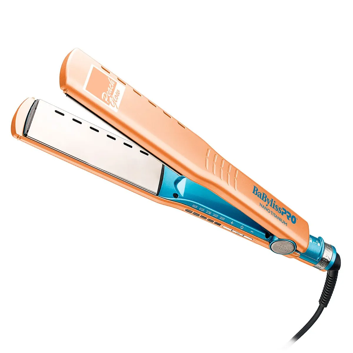 BABYLISSPRO PLANCHA NANO TITANIUM PEACH 1 1/2 38MM 450F             