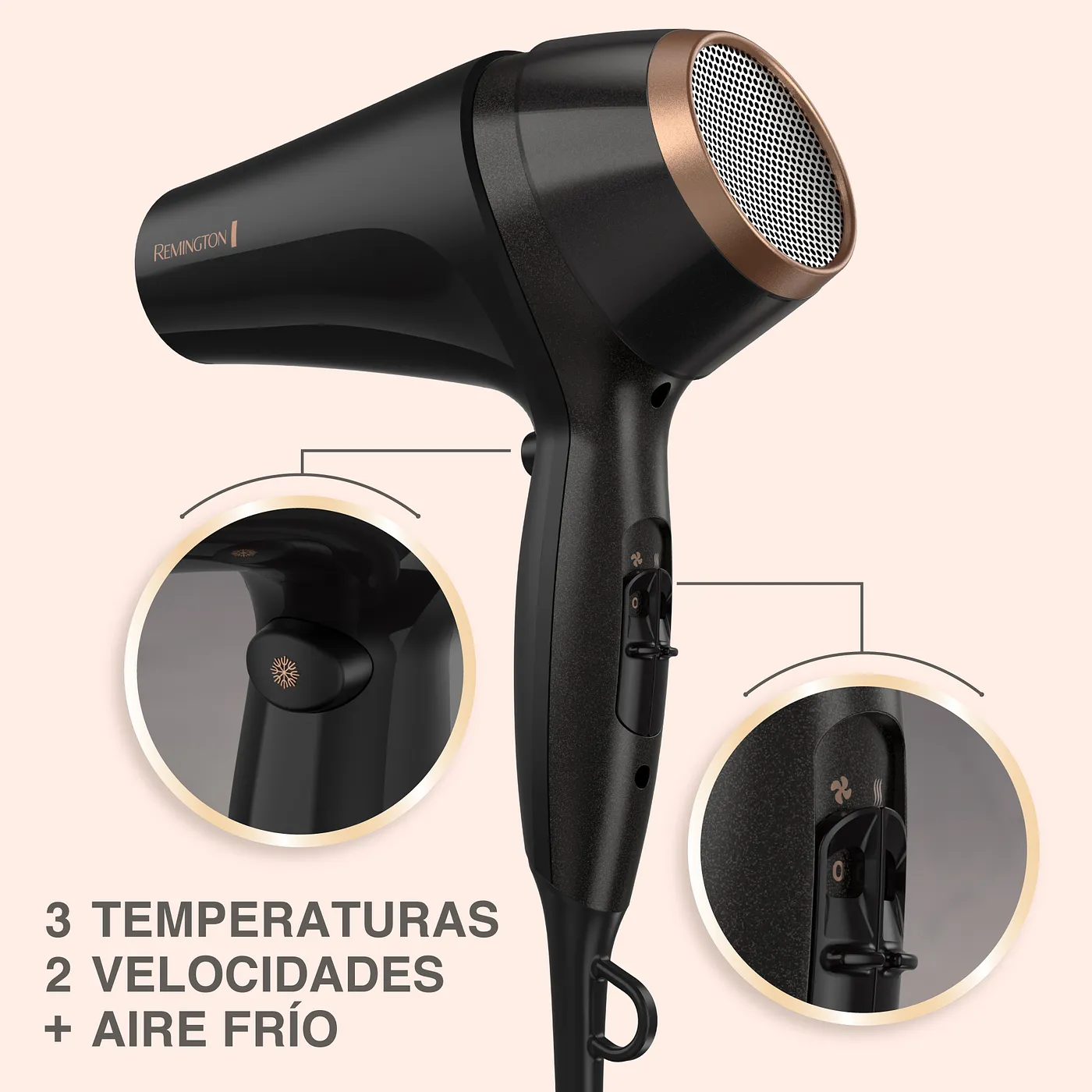 REMINGTON SECADOR ACEITE ALMENDRAS D12A