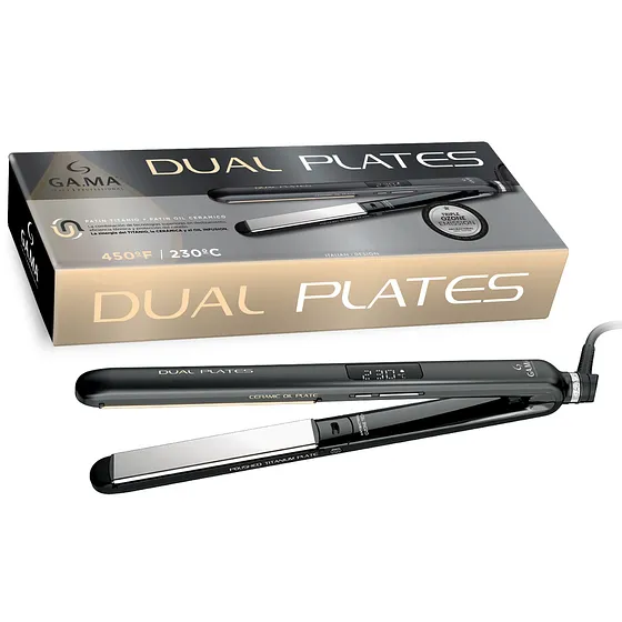 GAMA PLANCHA DUAL PLATES TITANIO+CERAMICA 450F