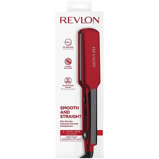 REVLON SMOOTH AND STRAIGHT TITANIUM RVST2182RED