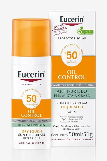 EUCERIN SUN 50 OIL CONTROL GEL