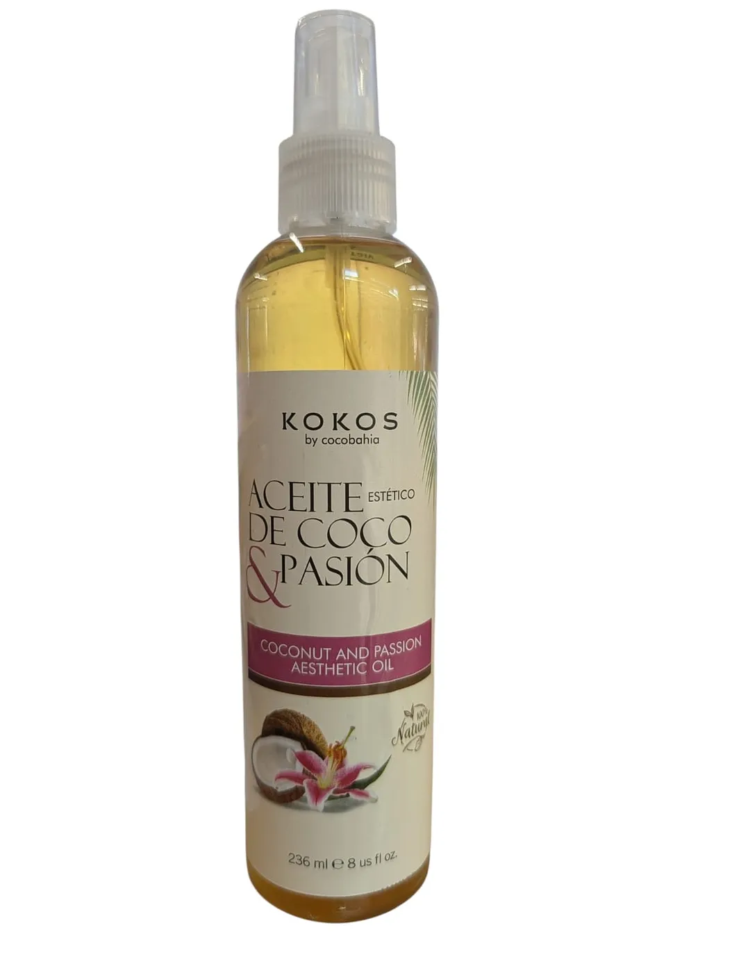 KOKOS ACEITE ESTETICO COCO PASION 8 OZ