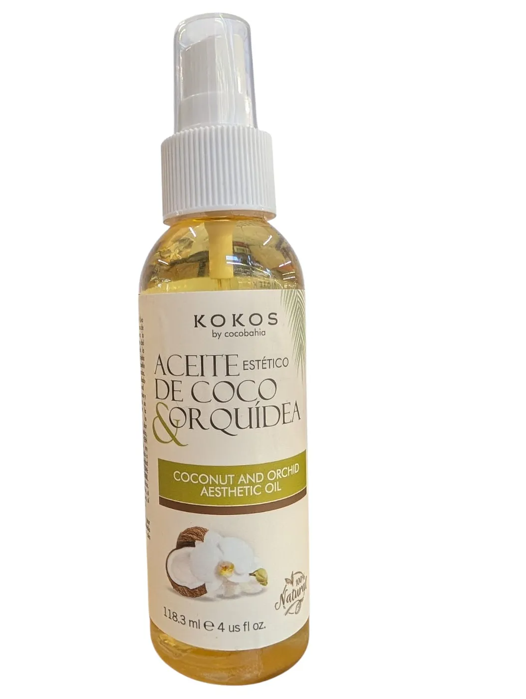 KOKOS ACEITE ESTETICO COCO ORQUIDEA 4 OZ