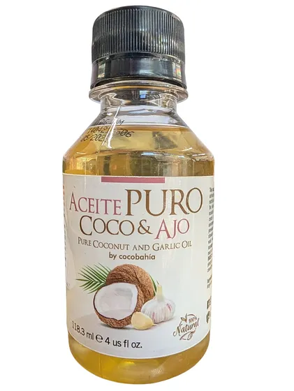 COCOBAHIA ACEITE PURO 4oz COCO AJO