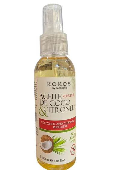 KOKOS ACEITE REPELENTE COCO CITRO 4OZ