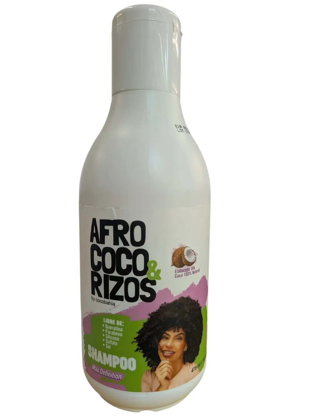 COCOBAHIA SHAMPOO AFRO COCO RIZOS 16 OZ