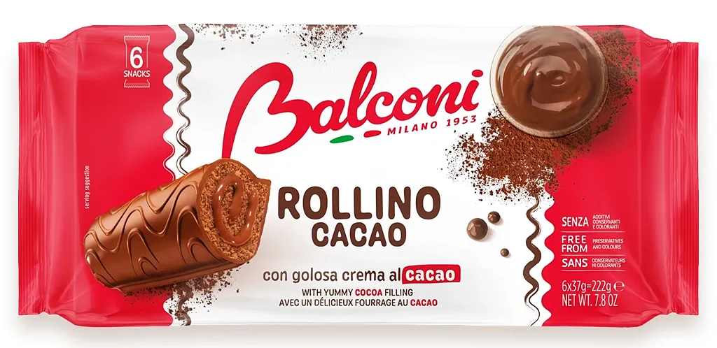 BALCONI ROLLINO CACAO 222G