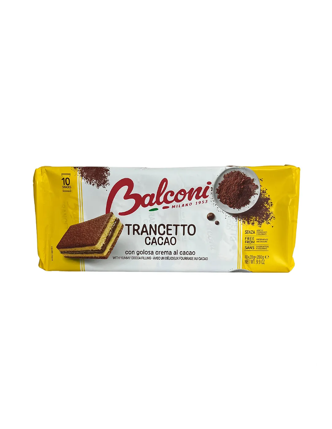 BALCONI TRANCETTO COCOA 280GR