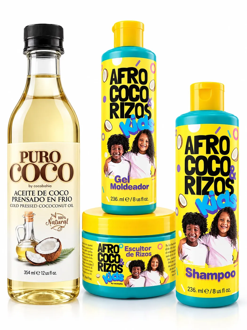 KIT 1 AFRO COCO KIDS 4/1