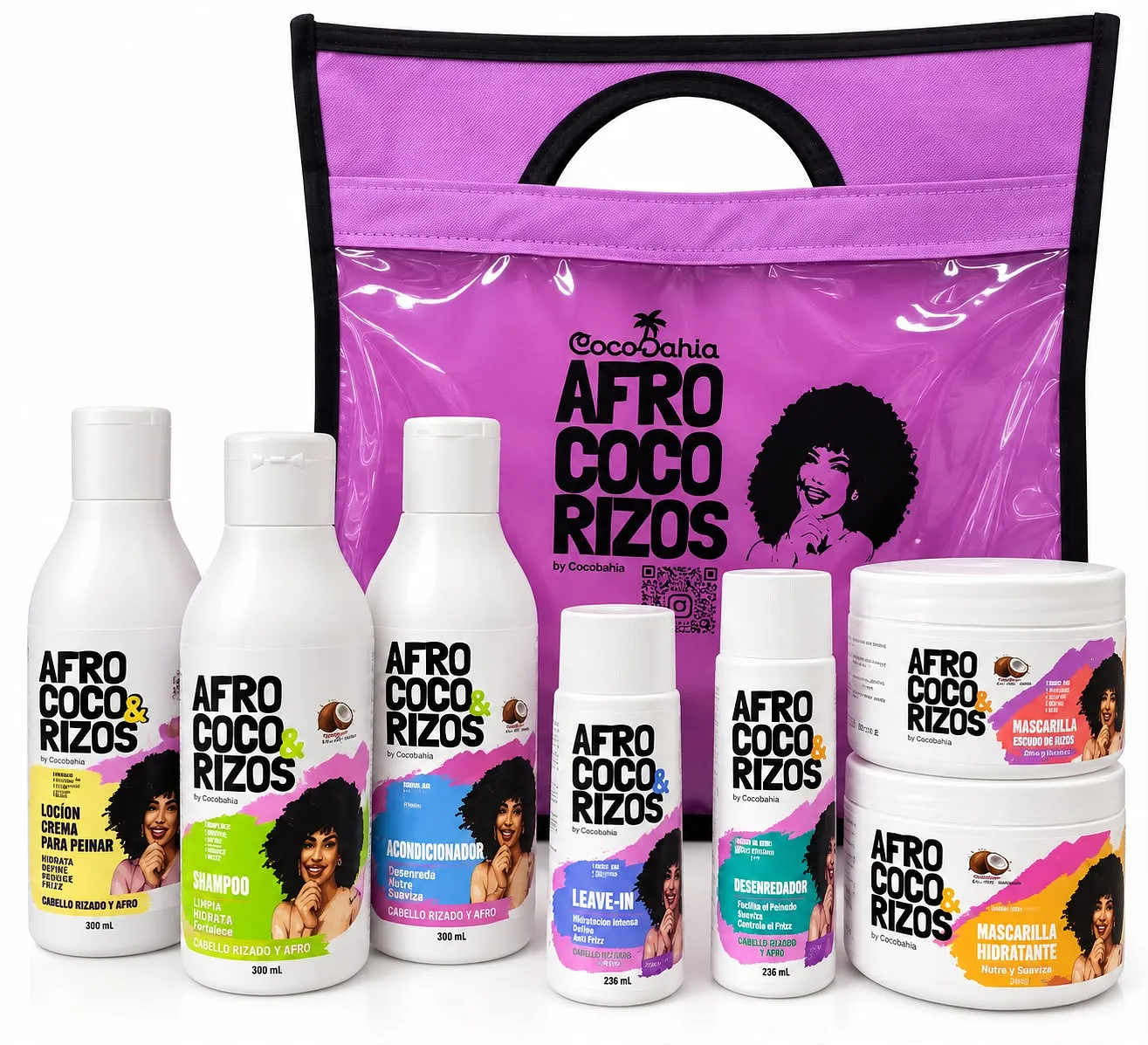 KIT COCOBAHIA AFRO RIZOS 7 PROD