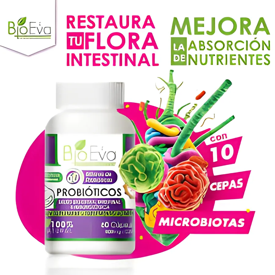 BIO EVA PROBIOTICOS 500MG