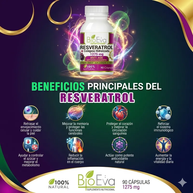BIO EVA RESVERATROL 1275MG