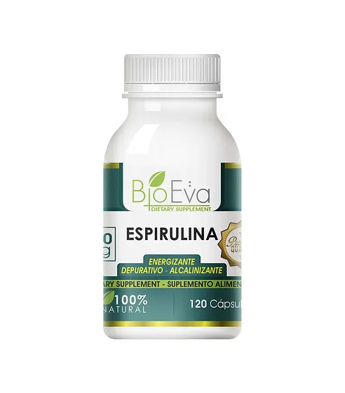 BIO EVA ESPIRULINA 500MG