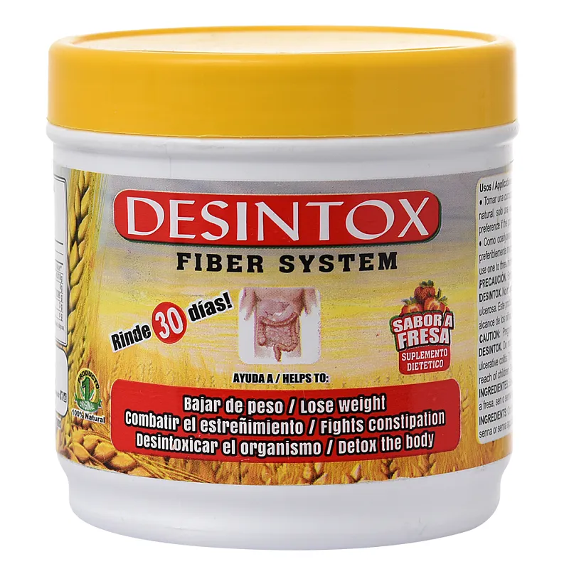 DESINTOX FIBRA FRESA 4 OZ