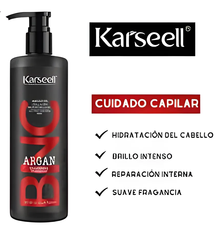 SHAMPOO NUTRICIONAL ARGAN KARSEELL 500ML