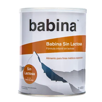 BABINA SIN LACTOSA 400G