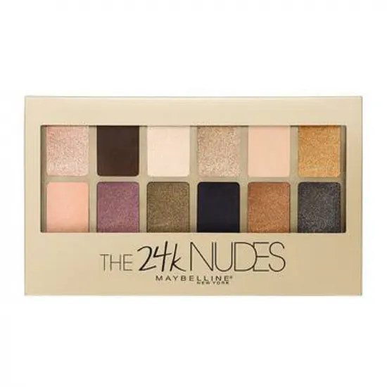 MAYBELLINE 24K NUDES PALETTE GOLD