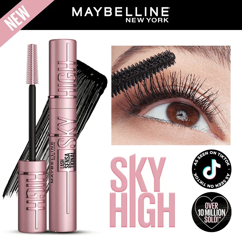 MAYBELLINE LASH SENSATIONAL SKY HIGH VERY BLACK 802