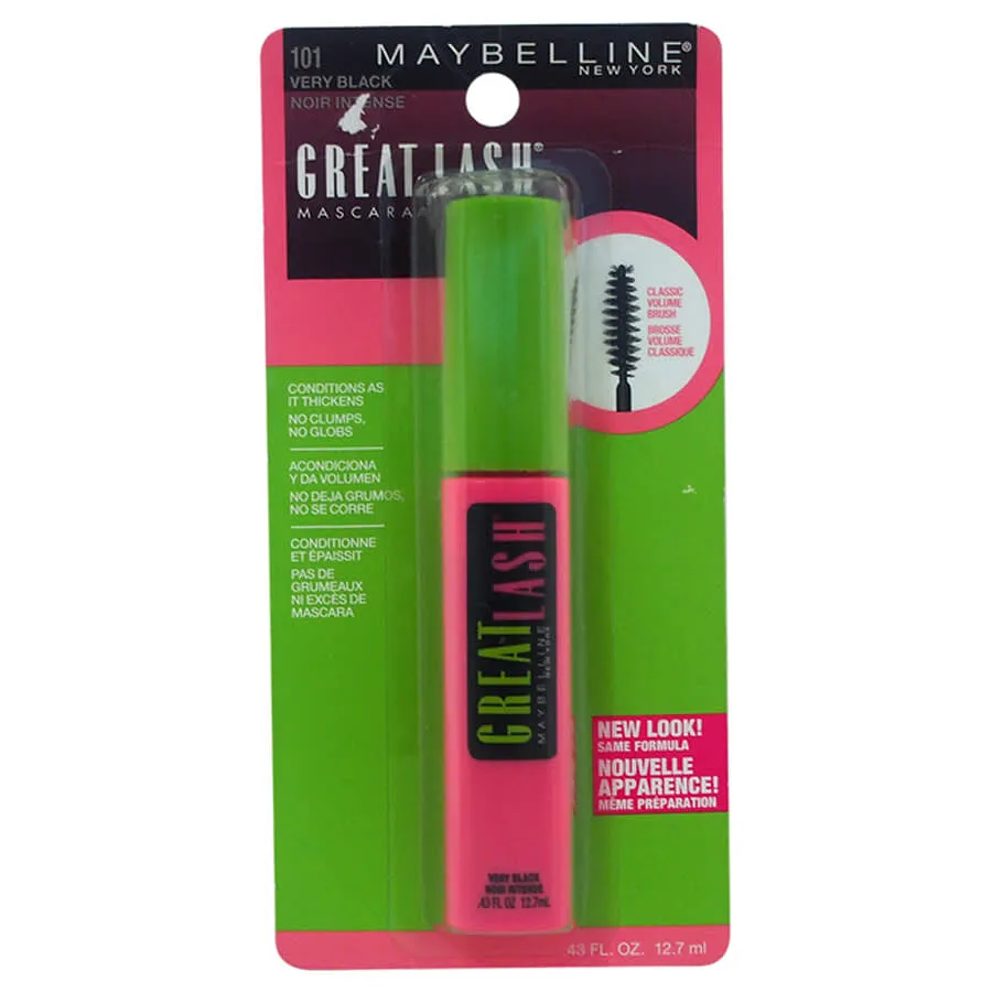 MAYBELLINE GREAT LASH VERY BLACK 101