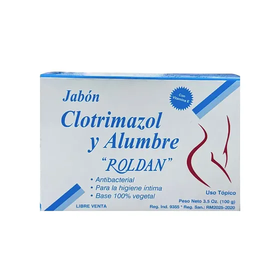JABON CLOTRIMAZOL ROLDAN 100g