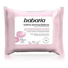 TOALLITA DESMAQUILLANTE ROSA MOSQUETA BABARIA