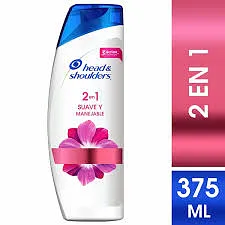 H&S SH 375ML SUAVE 2EN1