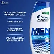 H&S SH 700ML  3EN1 MEN