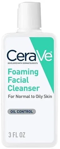 CERAVE FOAMING FACIAL CLEANSER 3 OZ