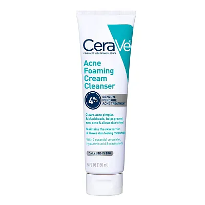 CERAVE ACNE FOAMING CREAM CLEANSER 5oz