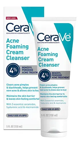 CERAVE ACNE FOAMING CREAM CLEANSER 5oz