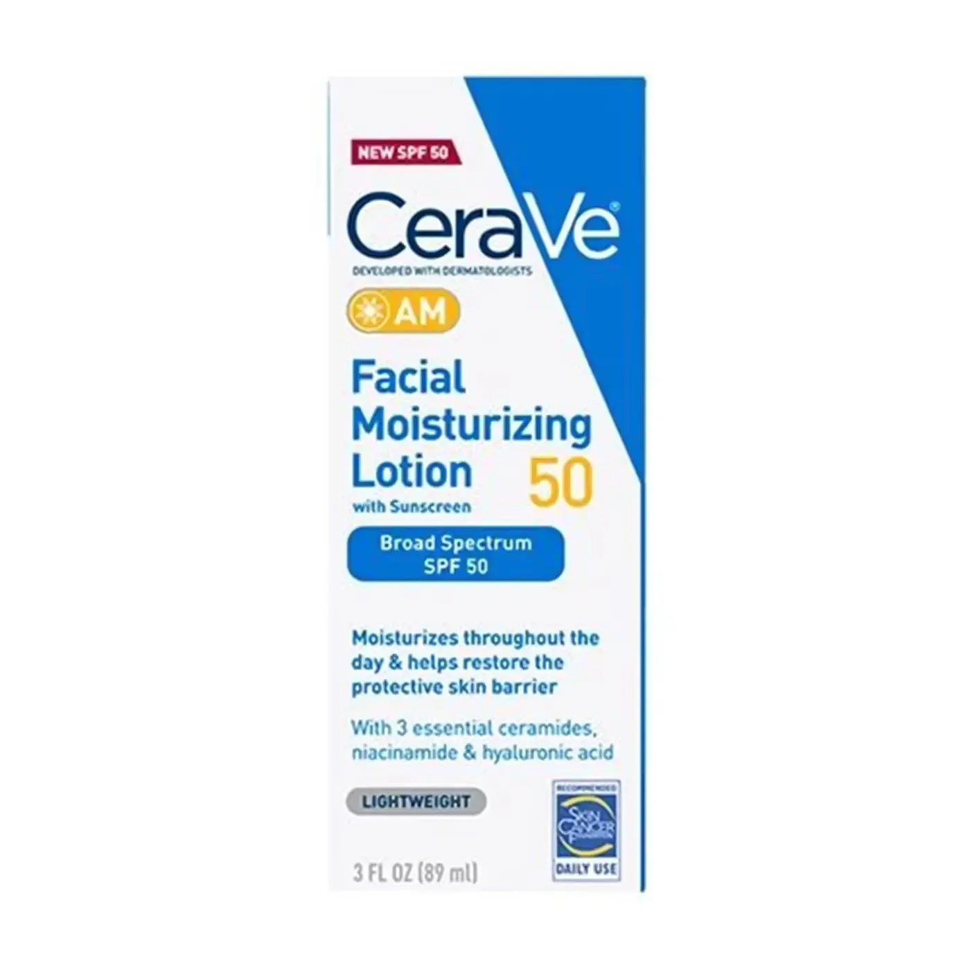 CERAVE AM FACIAL SPF50 3 OZ