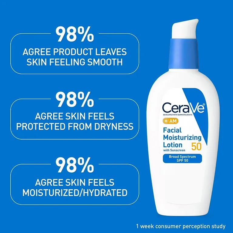 CERAVE AM FACIAL SPF50 3 OZ