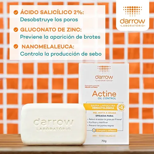 DARROW ACTINE JABON BARRA 70G