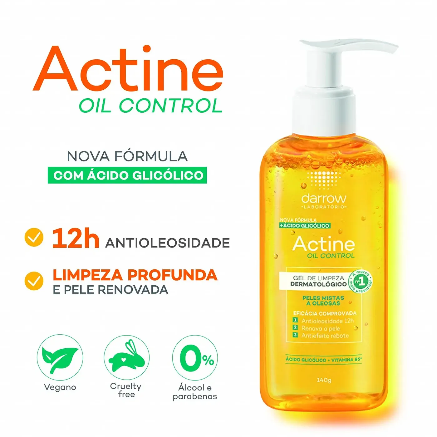 DARROW ACTINE OIL CONTROL GEL 240G
