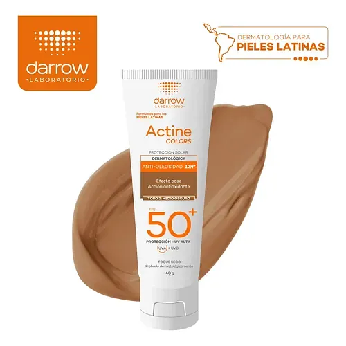 DARROW ACTINE SPF50 TONO MEDIO OSC 40G